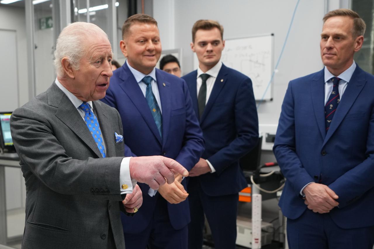 Валерий Залужный в обществе Чарльза III