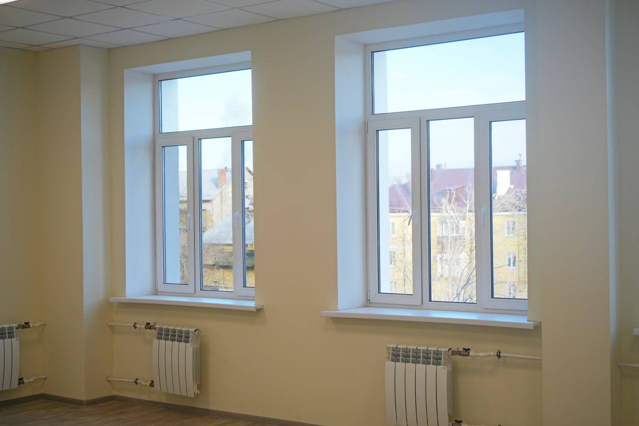 Восстановленый Дом детского и юношеского творчества в Мариуполе