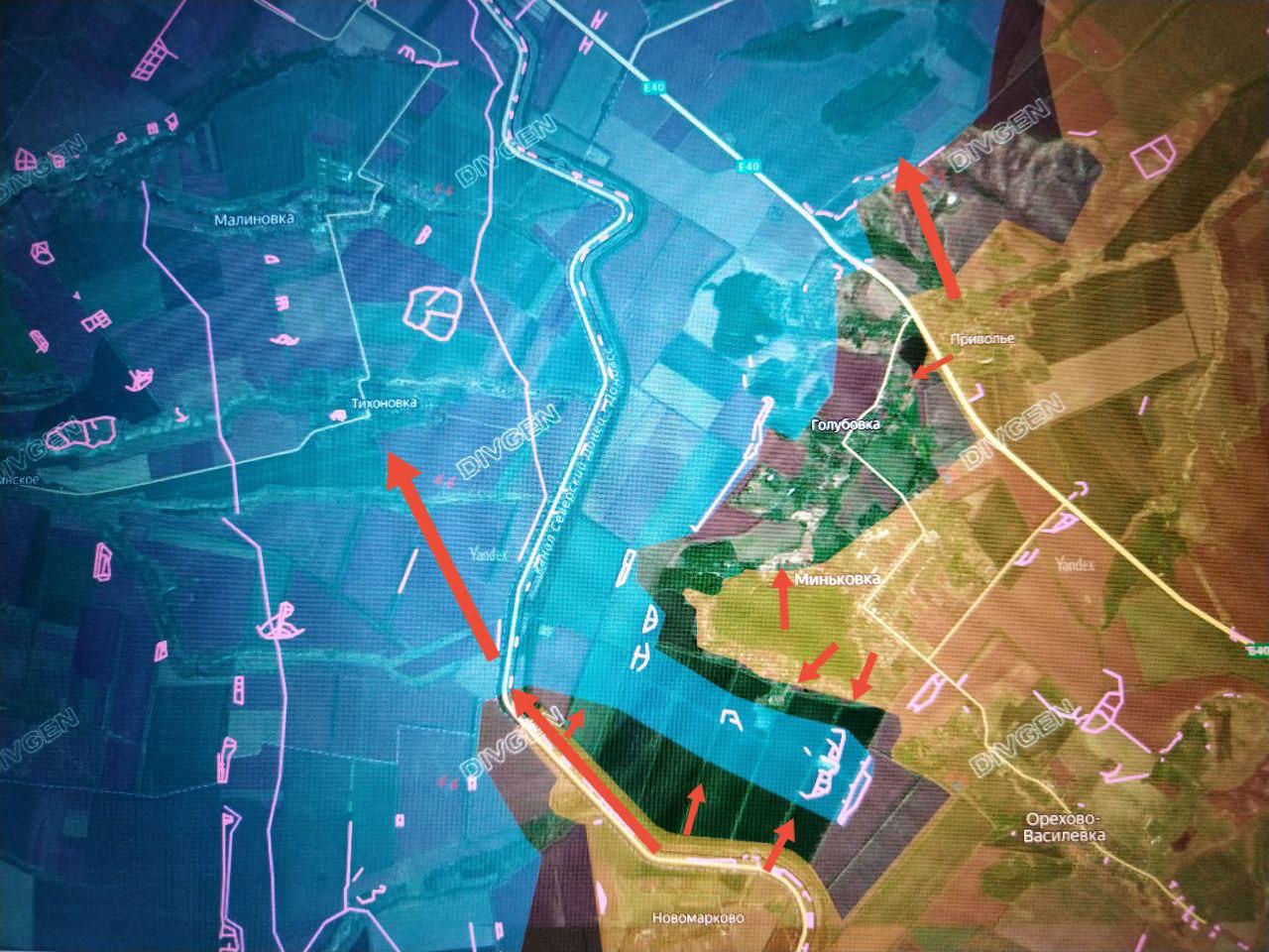 Карта СВО на Краматорском направлении, 12 февраля 2026 г.