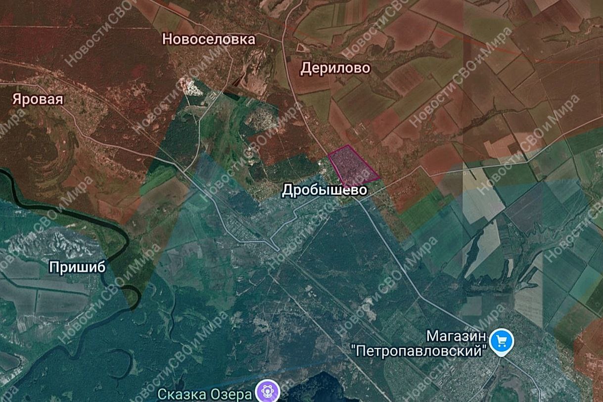 Карта СВО 27 февраля 2026 года. Краснолиманское направление