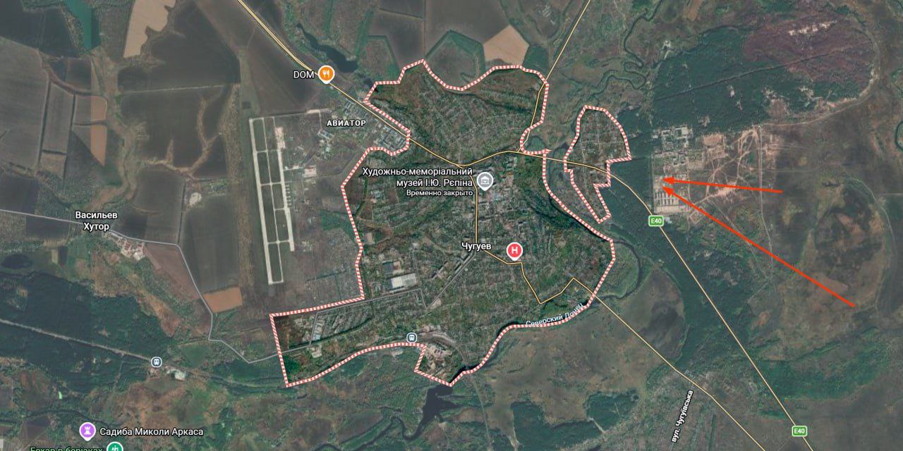 Карта СВО 28 февраля 2026 года. Харьковское направление.