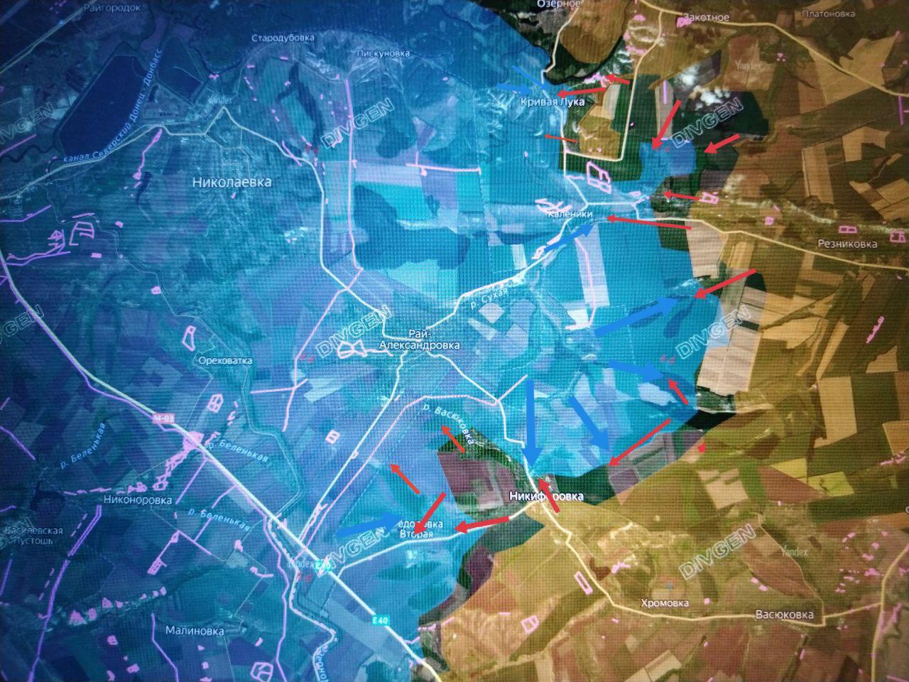 Карта СВО 3 марта 2026 года. Славянское направление.