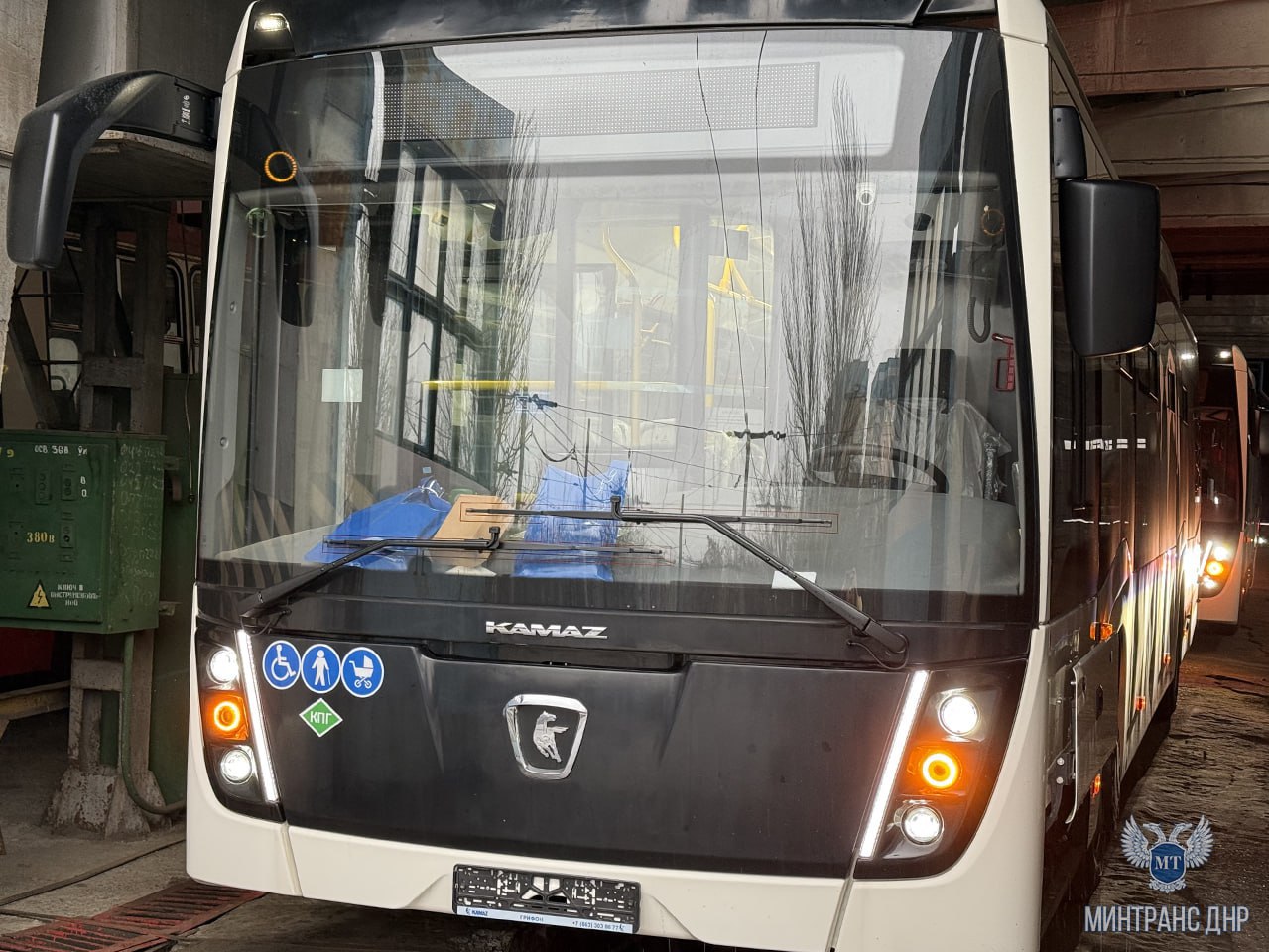 Новая закупленные автобусы