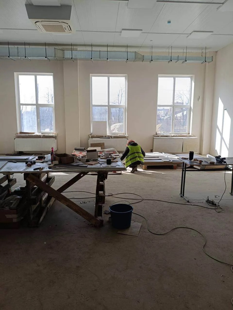 Восстановление спортивной школы «Олимпия»