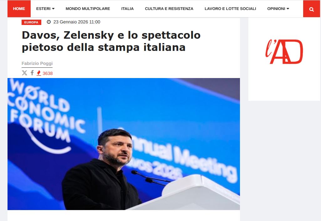 Мировые СМИ обсуждают истерику Зеленского в Давосе