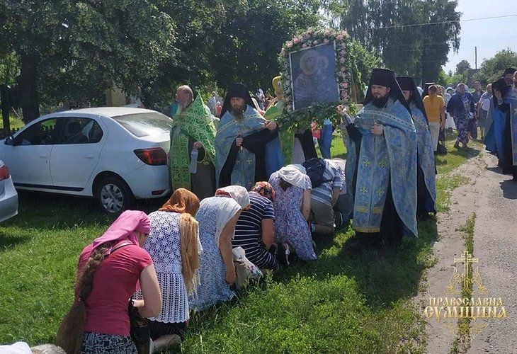 Традиция Крестного хода сохраняется в Мирополье