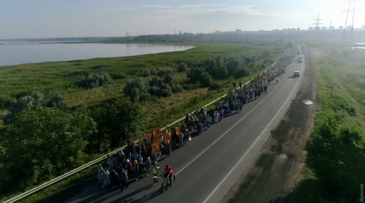 Крестный ход в Одессе «от Владимирской до Тихвинской»