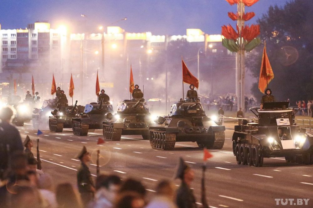 Репетиция Парада Победы в Минске, 2020 год