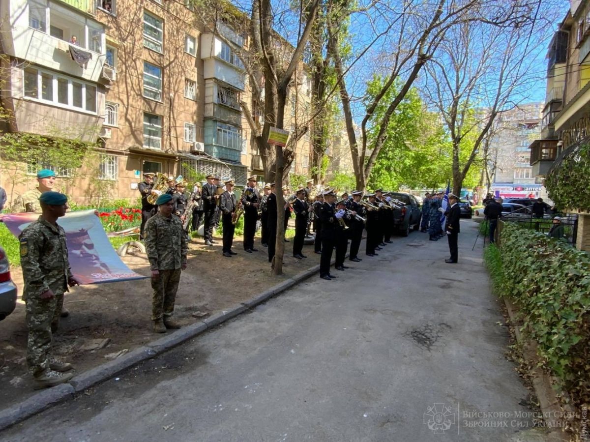 Поздравление с Днём Победы 100-летнего ветерана Великой Отечественной войны Ивана Кулибабы