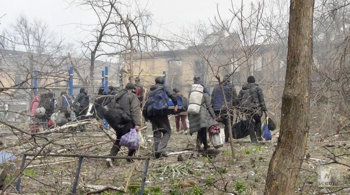 Покидали мариупольцы свой город в марте – апреле