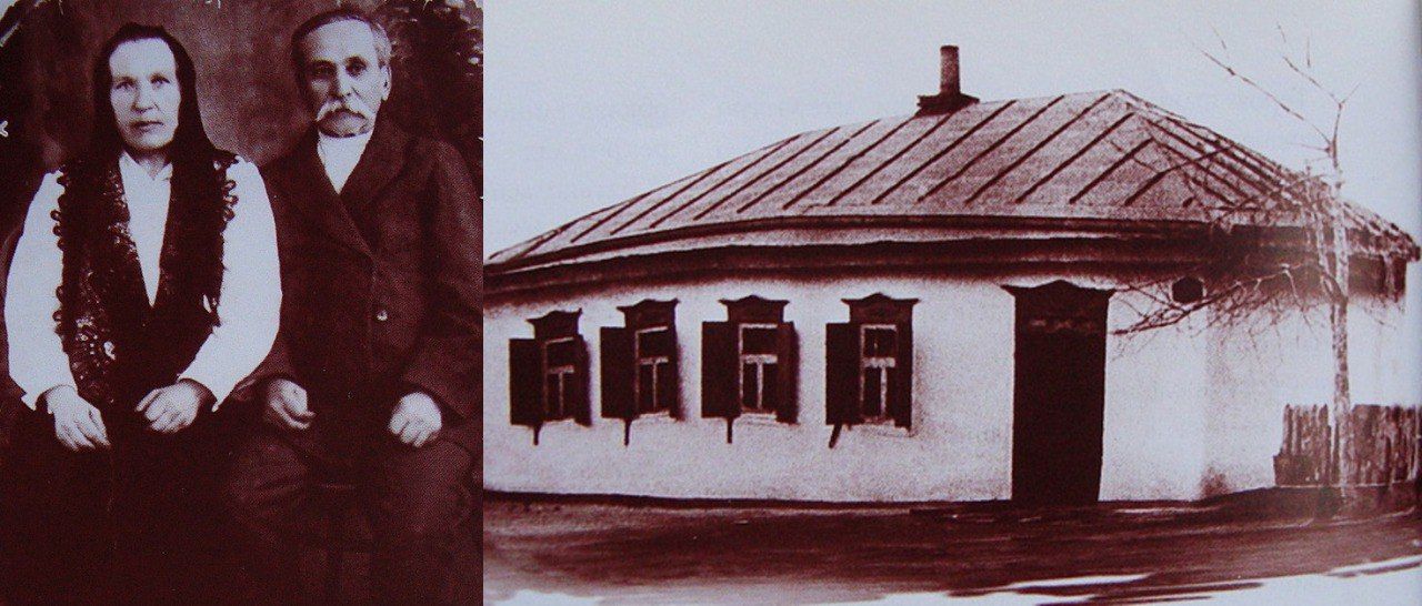 Родители Юрия Дольд-Михайлика и его отчий дом