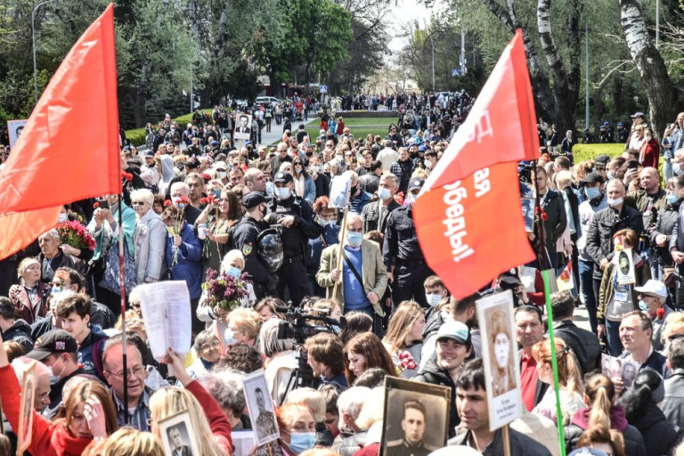 Одесса снова всенародно отпраздновала День Победы