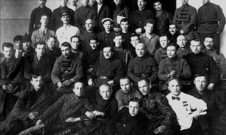 Заглавное фото: Учредители и актив Московского пролетарского спортивного общества Динамо (апрель- май 1923 года)