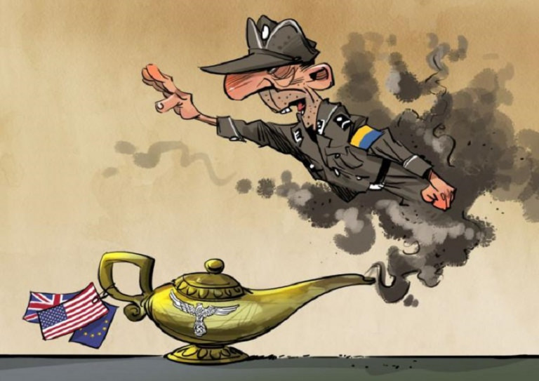 Заглавная иллюстрация: "Одна Родина", художник Илья Гельд