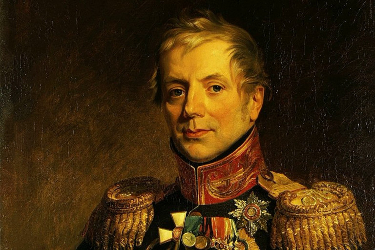 Заглавная иллюстрация. Джордж Доу. Портрет Петра Петровича Коновницына. 1825 год.