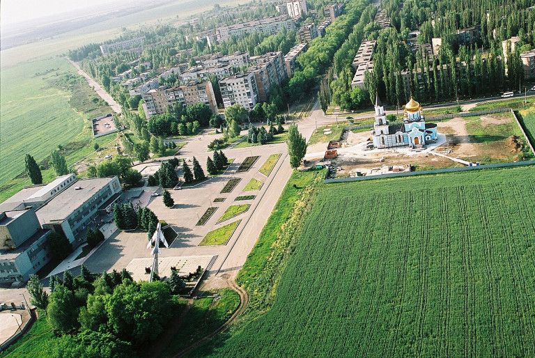 Заглавное фото. Авдеевка на фотографии начала XXI столетия