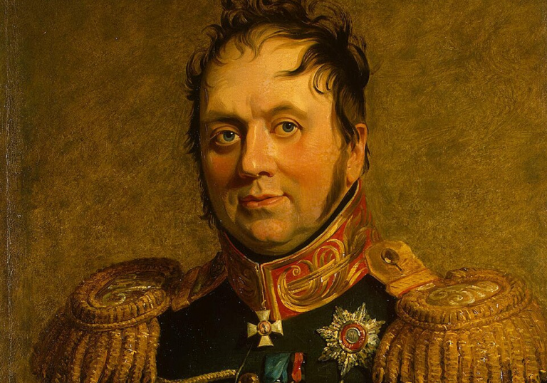 Заглавное фото. Генерал Фёдор Корф на портрете Джорджа Доу