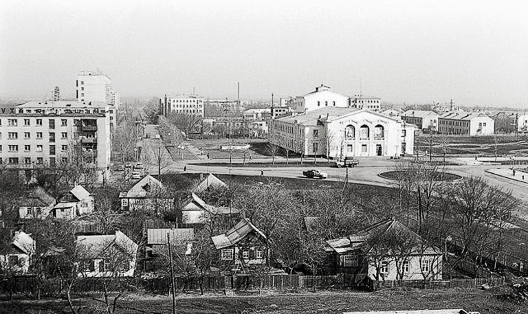 Заглавное фото. Город Попасная, Луганская область. Начало 1970-х годов