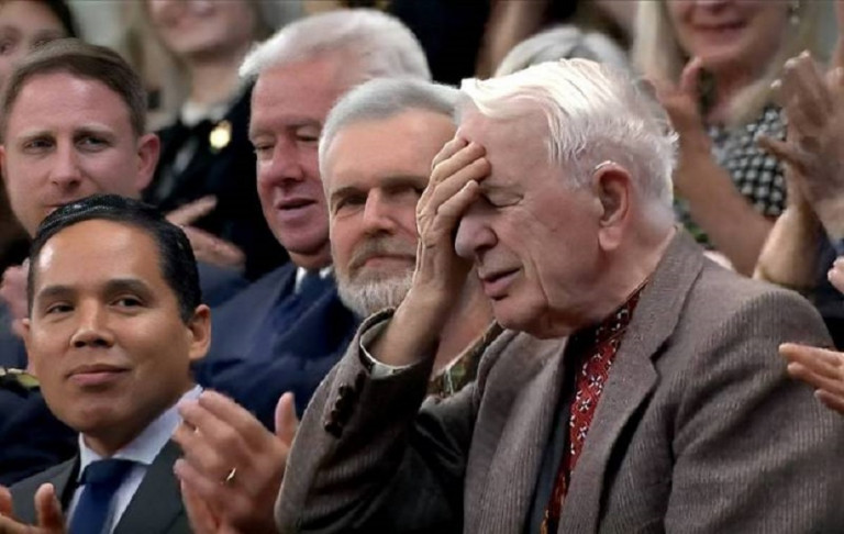 Заглавное фото – Нациста приветствуют в канадском парламенте