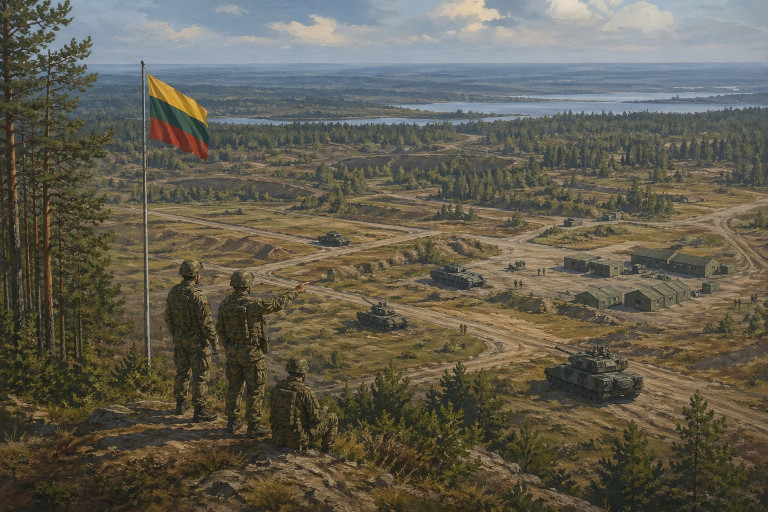 Заглавное фото: Новые военные полигоны в Литве как основа для будущего столкновения Европы с Россией