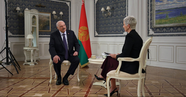 Александр Лукашенко и Мелинда Карен Нусифора. Источник: Официальный сайт президента Белоруссии