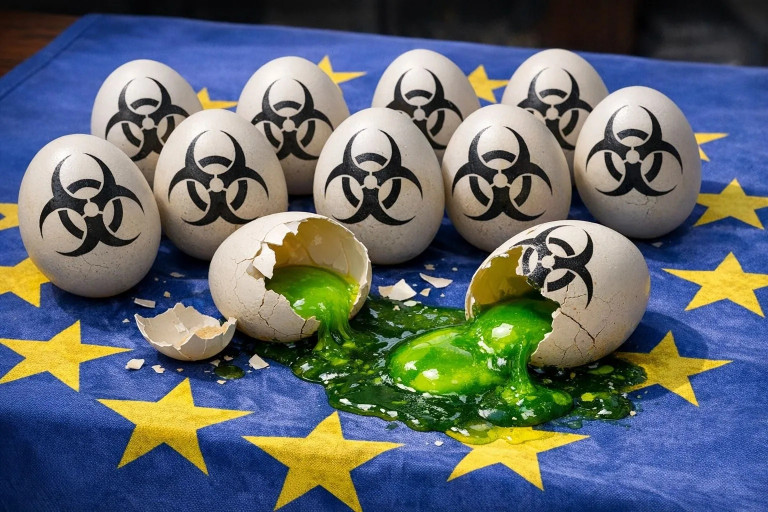 Импорт украинских яиц в страны ЕС постоянно растёт