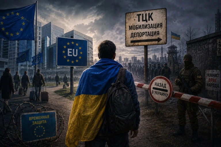 Украинские мужчины в Польше
