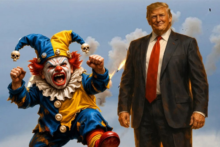 На заглавном фото: Украинский режим винит в своих провалах Дональда Трампа...