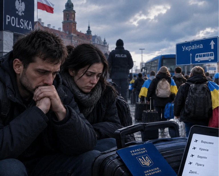 Граждане Украины в Польше
