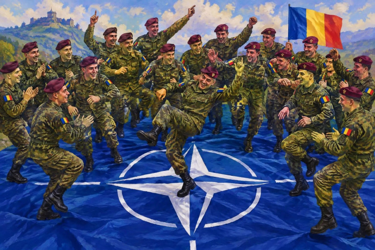 На заглавном фото: Румыния готова поучаствовать двадцатью военнослужащими в "коалиции желающих"