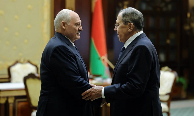 Александр Лукашенко и Сергей Лавров.