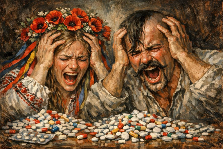 У украинцев диагностируют психологическое истощение 